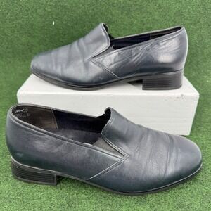 Munro American Leather Slip On Loafers Comfort‎ Dress Shoes Womens Size 9.5 KW